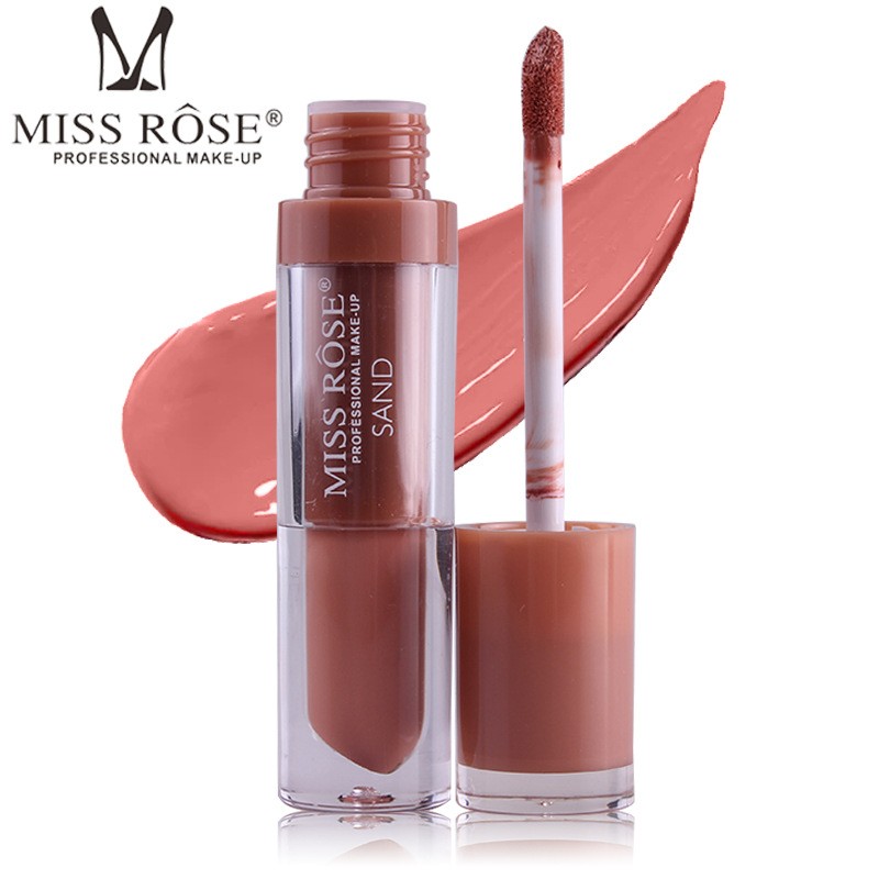 Professional Long-Lasting Nude Lip Gloss Stick Matte Liquid Lipstick Makeup