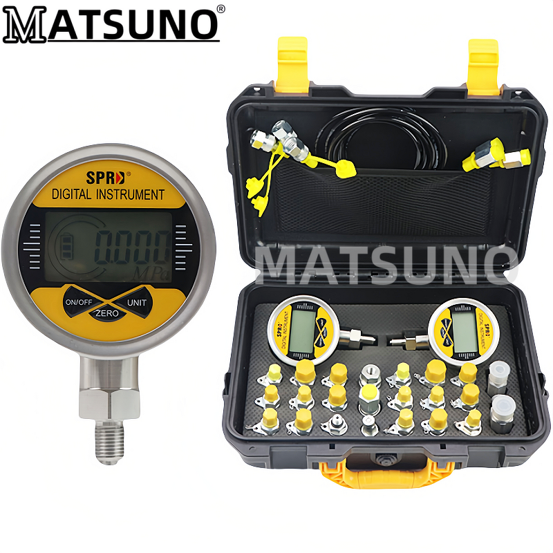 Excavator Diagnostic Tool Factory - Digital Hydraulic Pressure Gauge