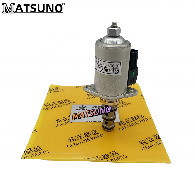 Solenoid Valve Factory - Sany Excavator KDRDE5K-50 30C30-122