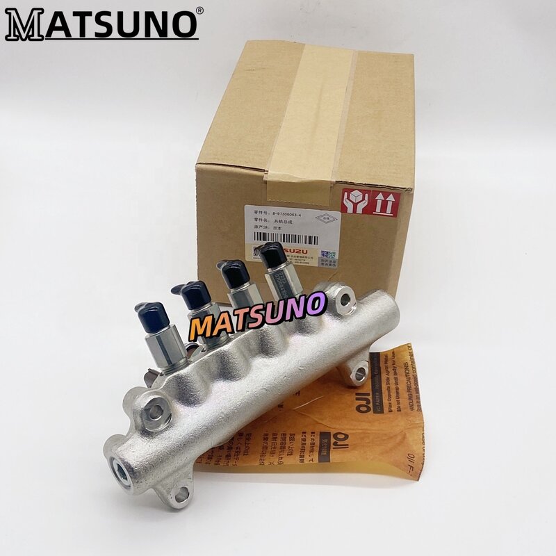 Common Rail Assembly Factory - Zx200-3 Isuzu 4Hk1 Engine OEM