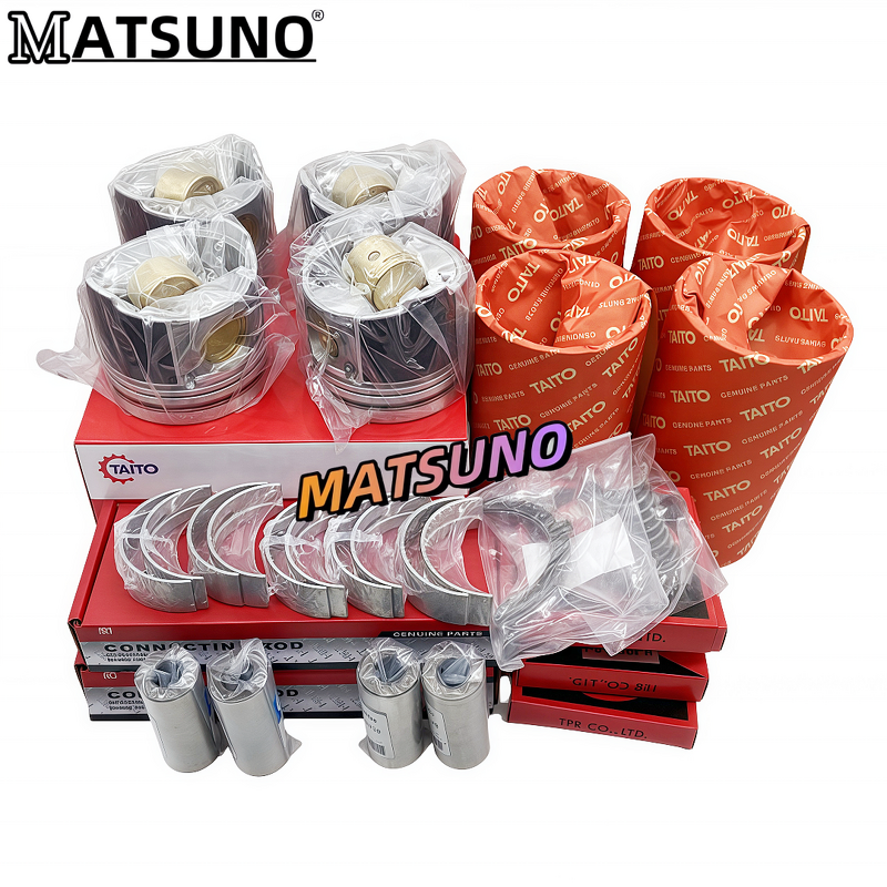 Engine Rebuild Kit Factory - Mitsubishi 6D34 6D34T for Kobelco Kato
