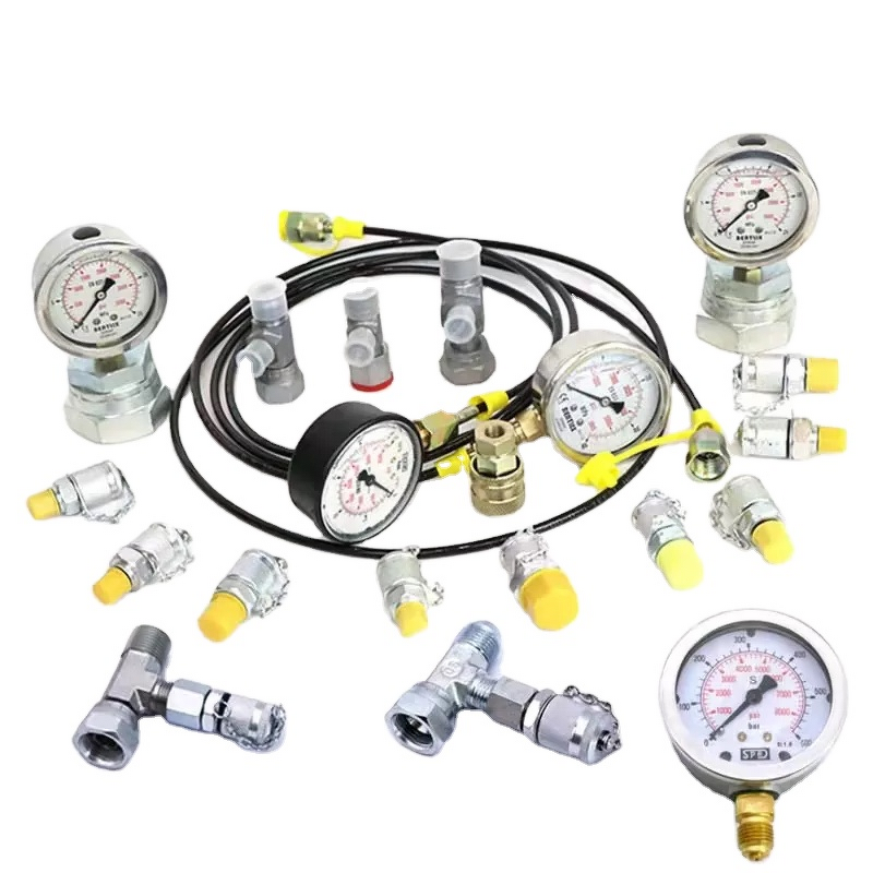 Hydraulic Test Kit Factory - Diagnostic Gauge for Excavator
