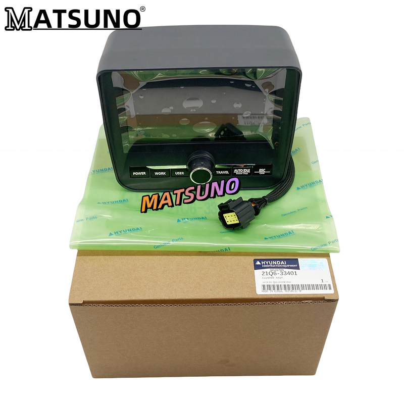 Monitor Cluster Factory - Hyundai R-9 R220-9S 21Q6-33401 Panel