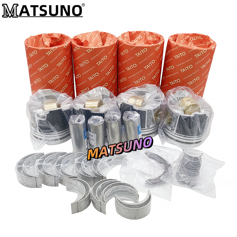Engine Rebuild Kit Factory - Mitsubishi 6D34 6D34T for Kobelco Kato