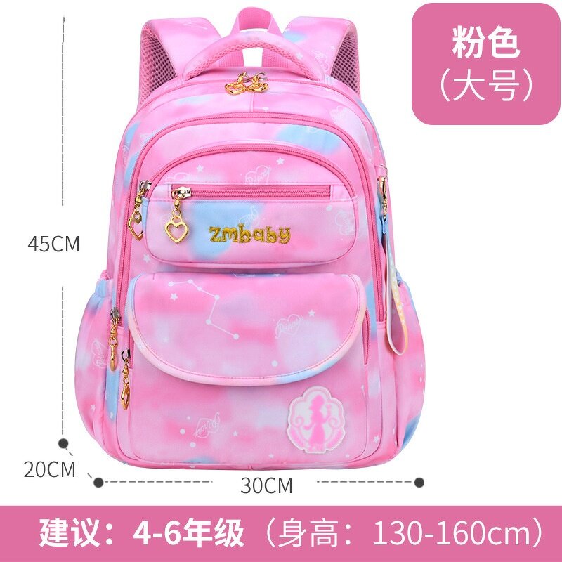 School Backpack Supplier - OEM Princess Pink RFID Waterproof
