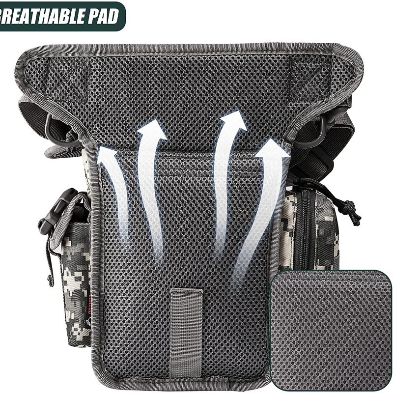 Tactical Vest Bag Supplier - OEM Anti-Theft Camouflage Waist Bag