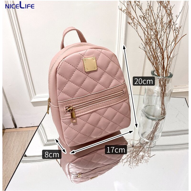 Rucksack Manufacturer - OEM Black PU Stone Leather Backpack