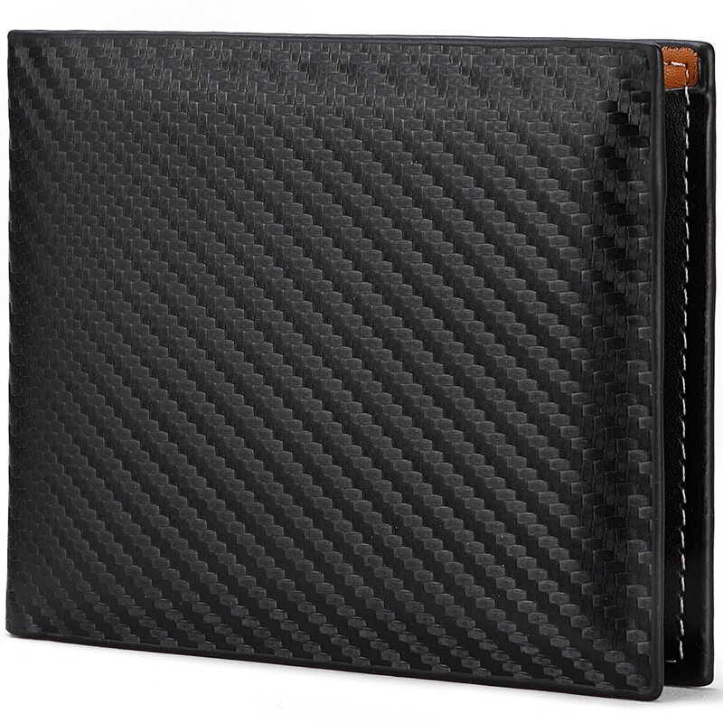 Men's Wallet Manufacturer - OEM Carbon Fiber RFID Long Zip