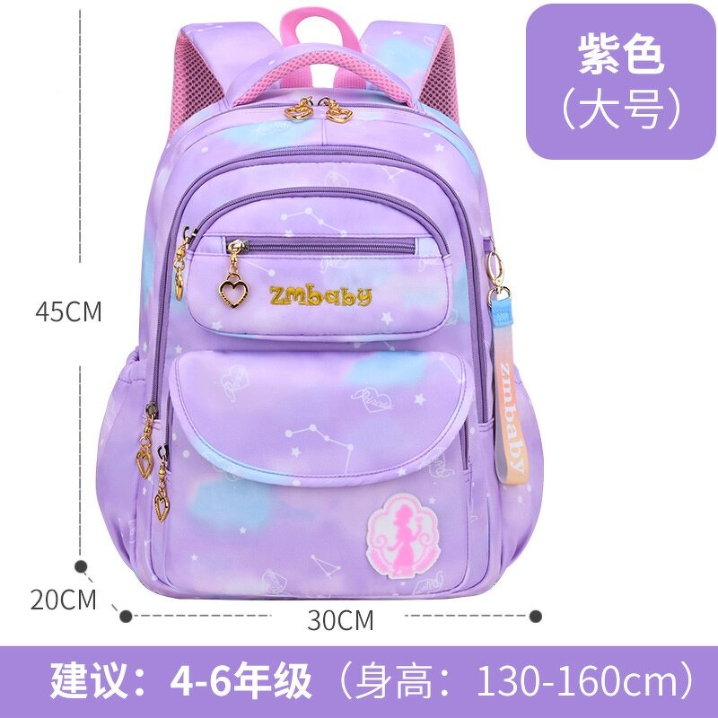 School Backpack Supplier - OEM Princess Pink RFID Waterproof