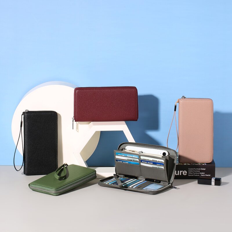 Ladies Wallet Supplier - OEM Large Capacity RFID Anti-Theft