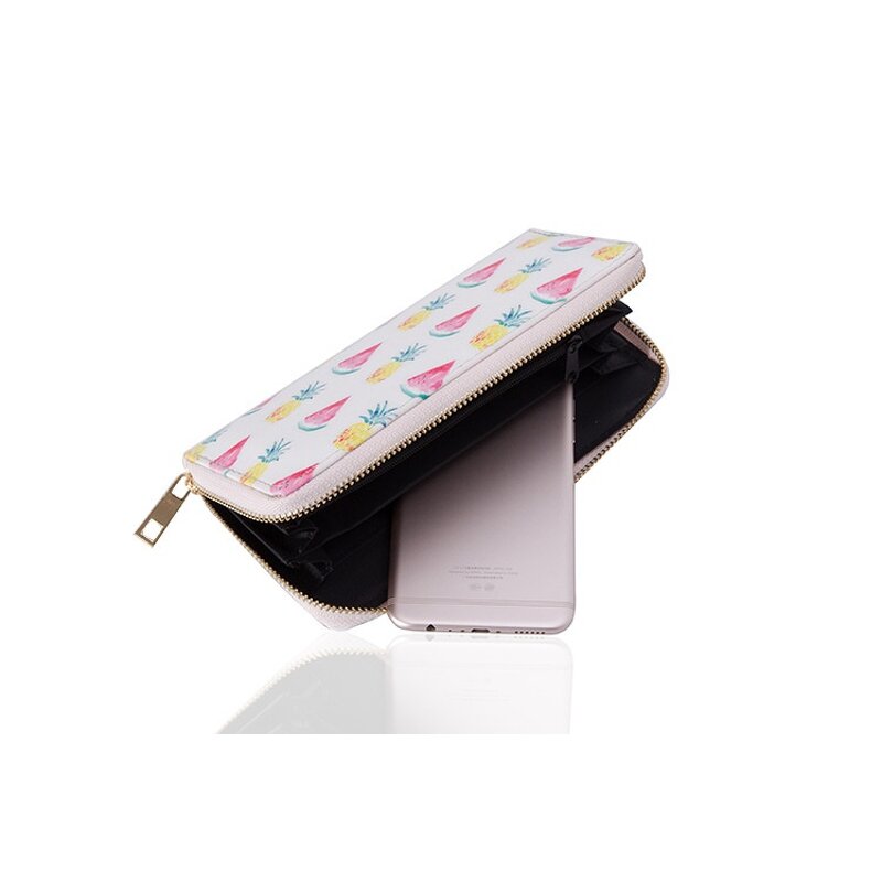Long Wallet Factory - OEM Women's Pu National Wind Design