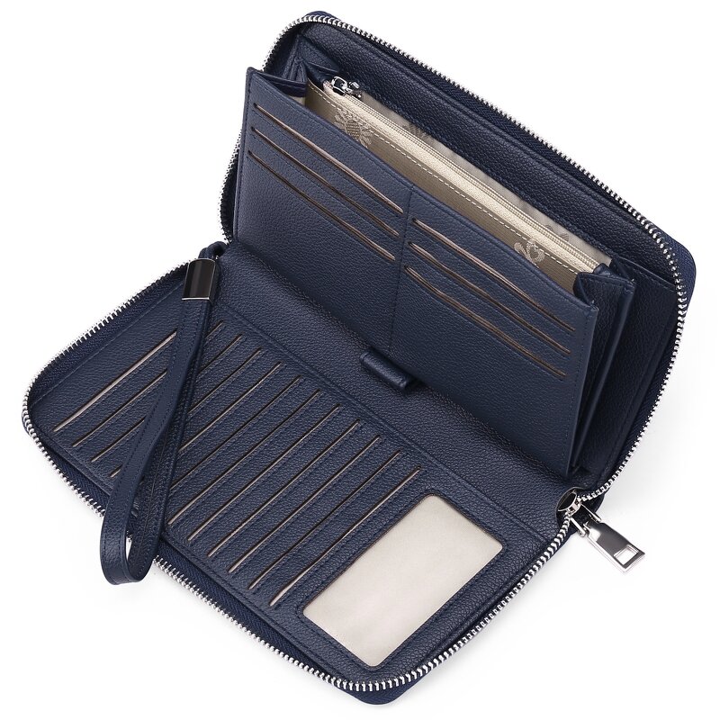 Ladies Wallet Supplier - OEM Large Capacity RFID Anti-Theft