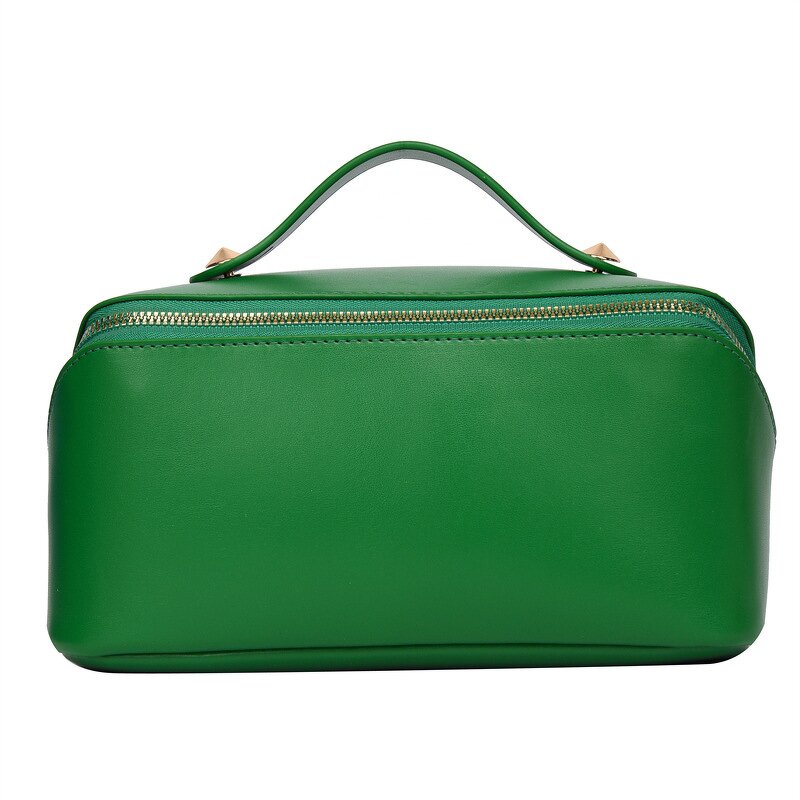 Makeup Pouch Factory - OEM Women's Large PU Leather Geometric