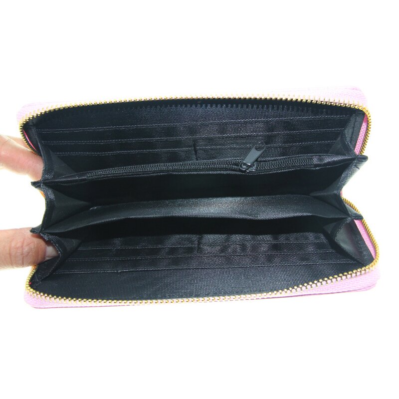 Long Wallet Factory - OEM Women's Pu National Wind Design