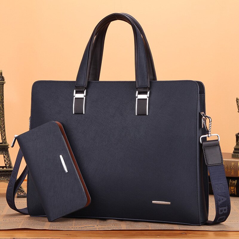 Handbag Factory - OEM Men's Kangaroo Waterproof Soft Briefcase