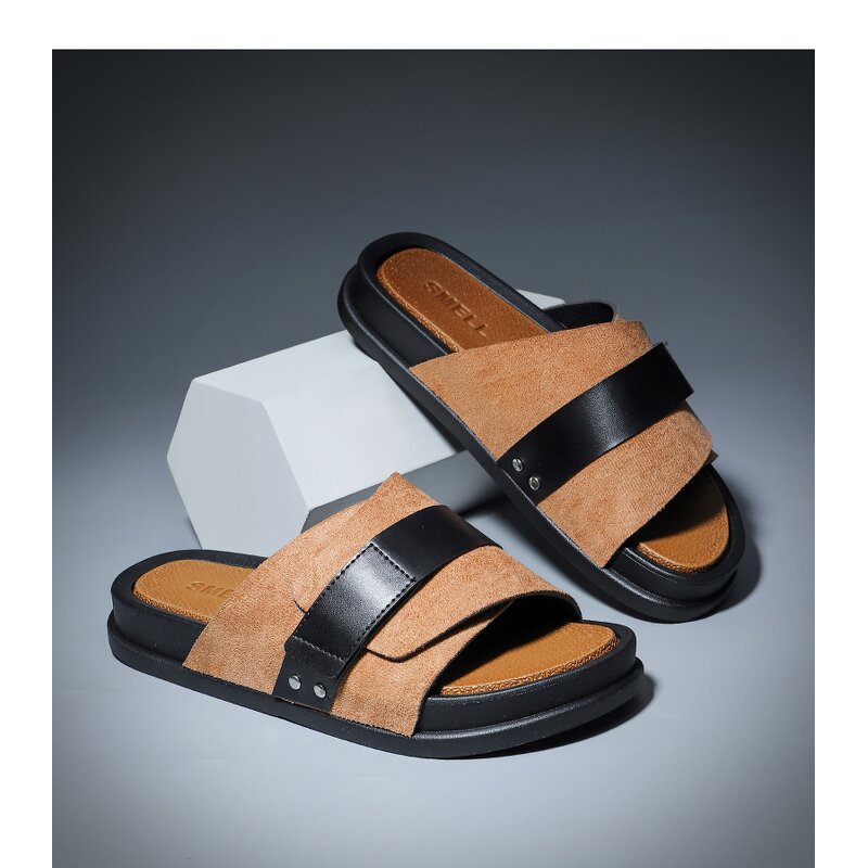 Slippers Manufacturer - OEM Men's Thick Soled Casual Sandals