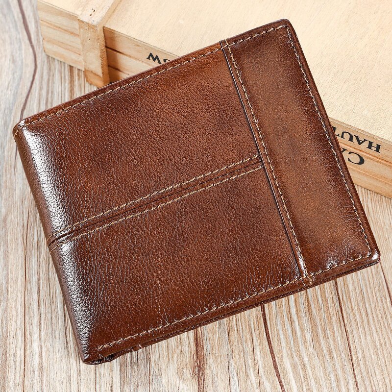 Men's Wallet Manufacturer - OEM Genuine Cowhide Leather Vintage