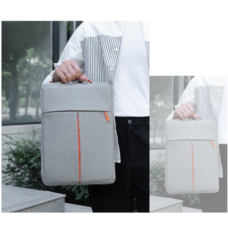 Leather Briefcase Factory - OEM Portable Simple Design Notebook