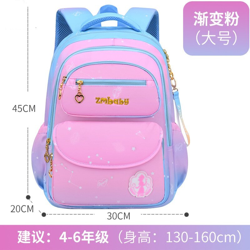 School Backpack Supplier - OEM Princess Pink RFID Waterproof