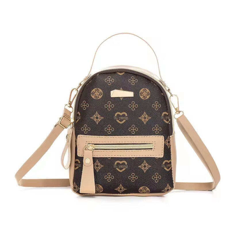 Mini Bag Supplier - OEM Women's Small Leather Backpack