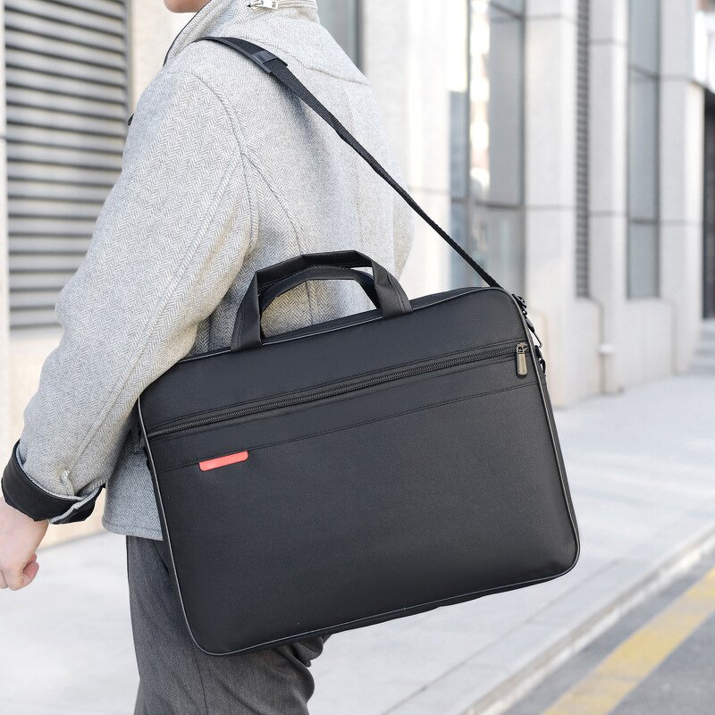 Computer Bag Supplier - OEM Large Capacity 15 Inch Leather