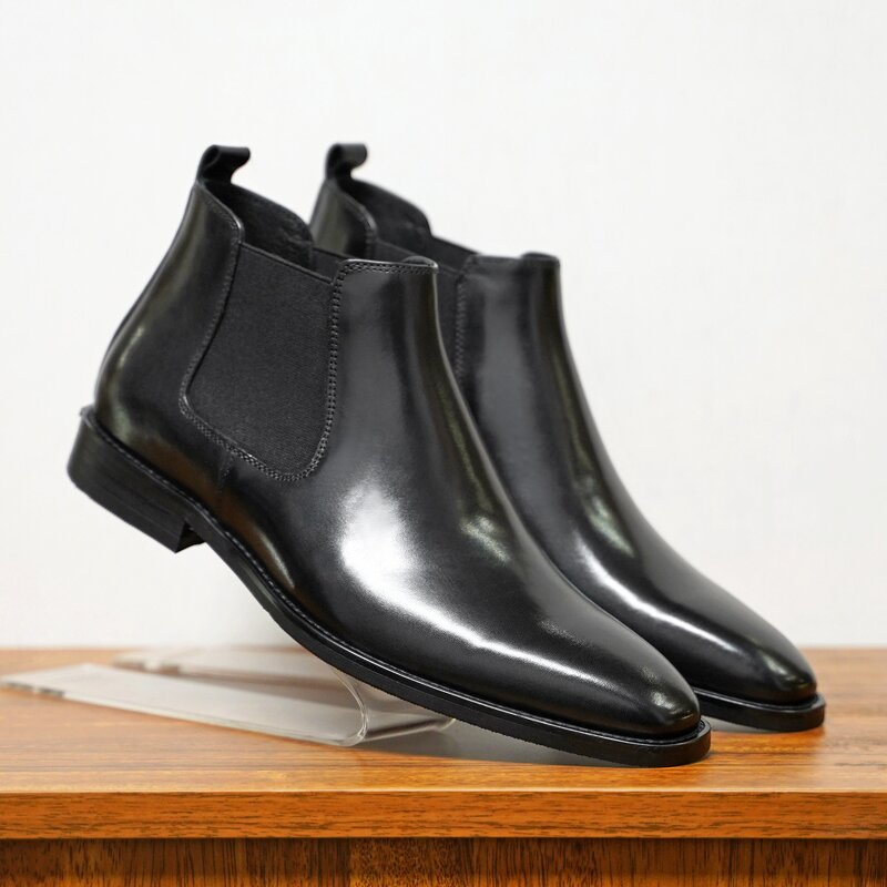 Dress Shoes Manufacturer - OEM Men's Breathable Ankle Boots