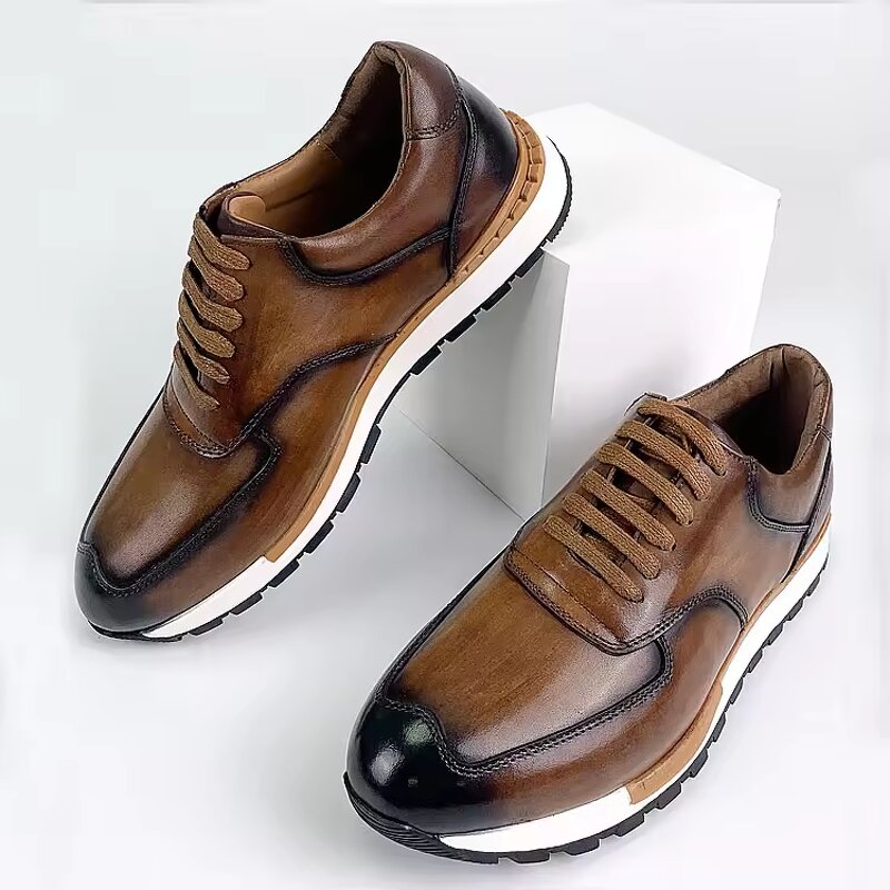 Dress Shoes Manufacturer - OEM Men's Genuine Leather Oxfords