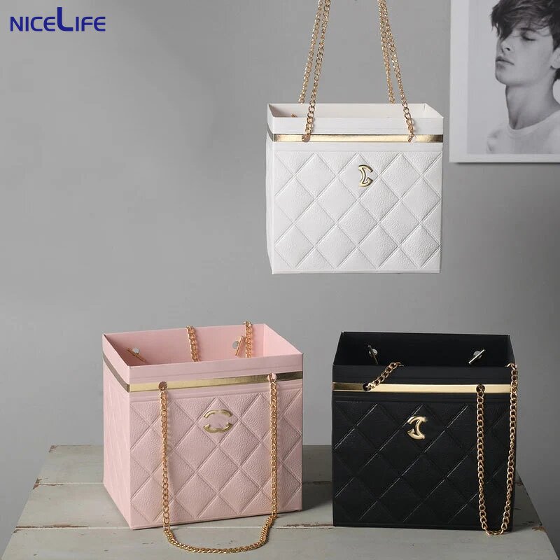 Gift Boxes Factory - OEM Valentine Flower Bouquet Bags