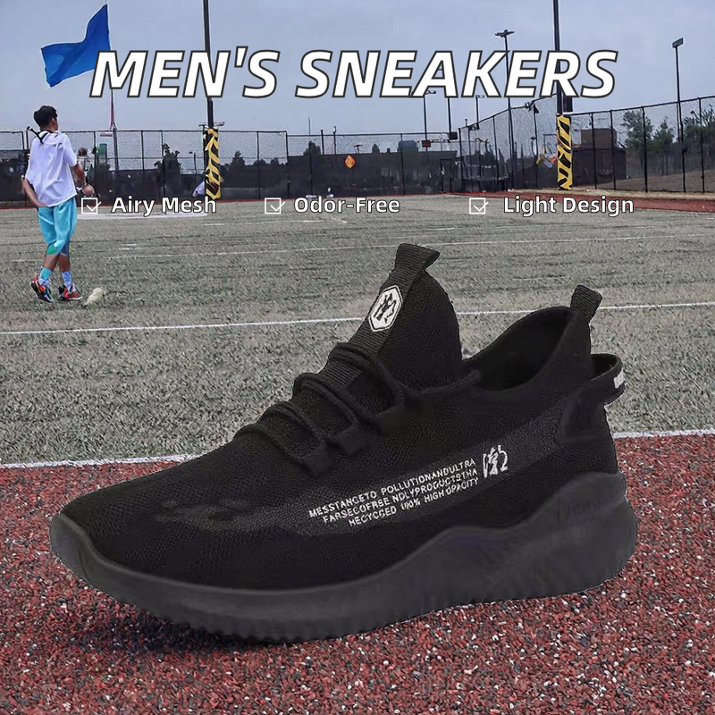 Running Sneakers Supplier - OEM Men's Sporty Casual Mesh Upper