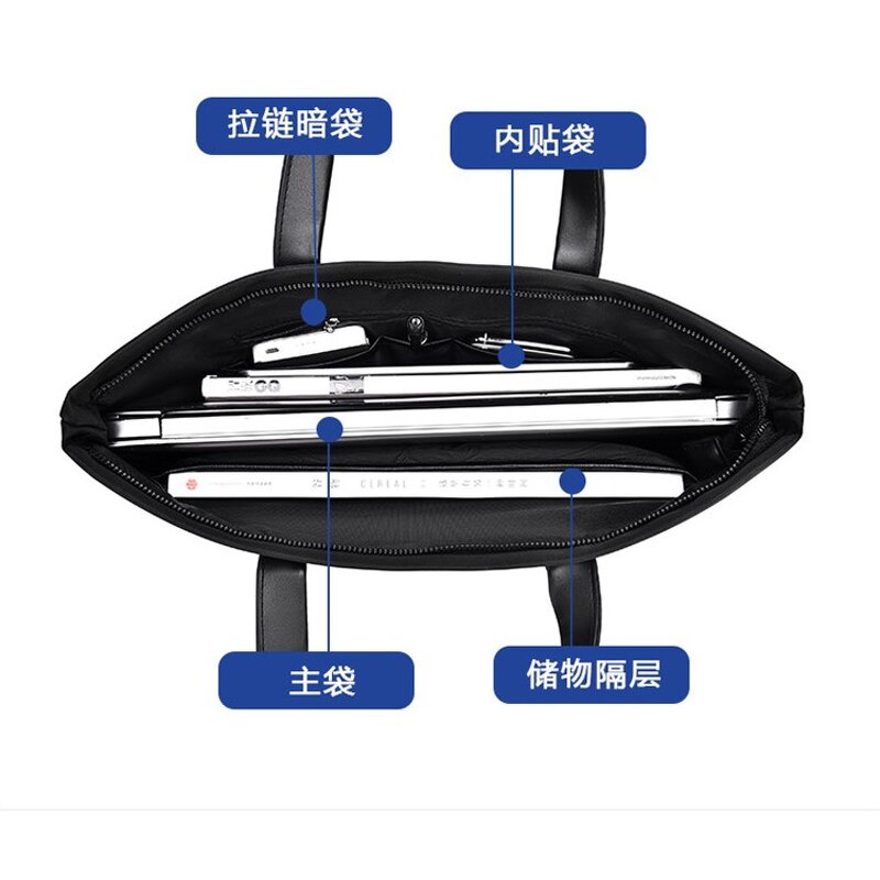 Messenger Briefcase Manufacturer - OEM Korean Fashion Nylon Lining