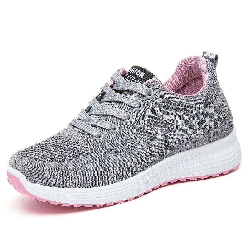 Running Shoes Manufacturer - OEM Women's Breathable Lace-Up Closed