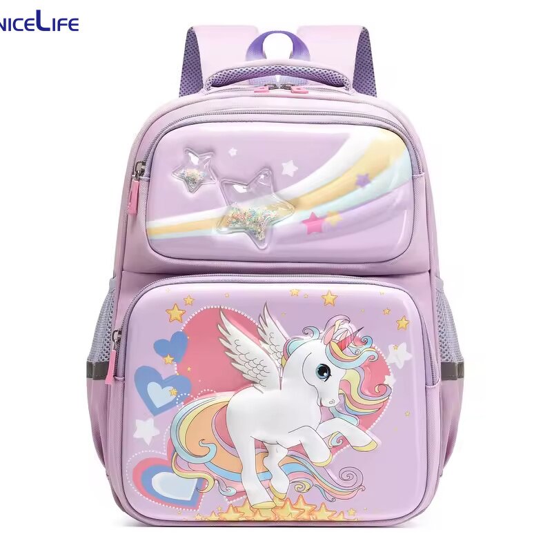 LED Backpack Supplier - OEM 3D Unicorn Kids School Bag