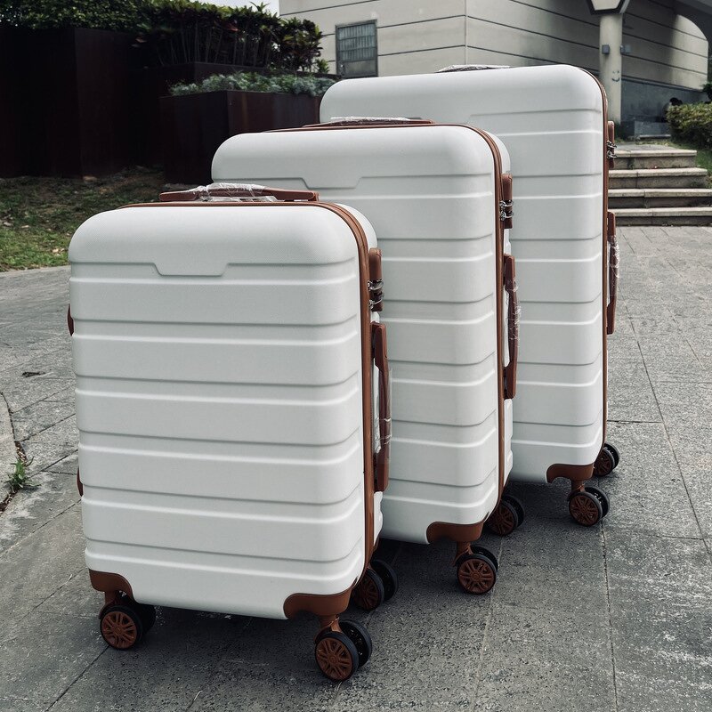 Luggage Set Manufacturer - OEM Orange Hardside Spinner Wheels