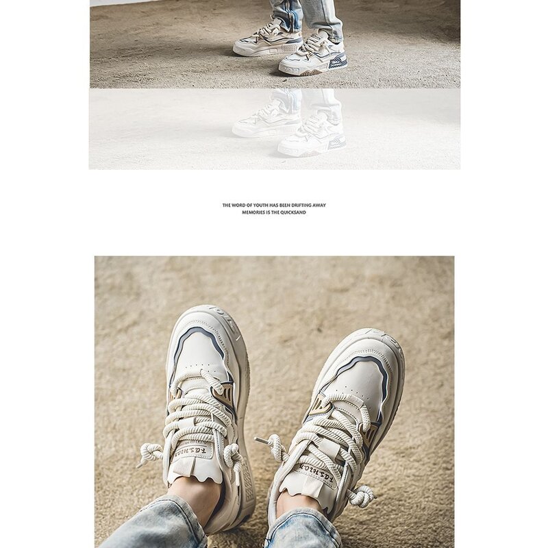 Casual Shoes Factory - OEM Men's Thick-Soled Non-Slip Sports