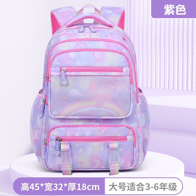 Kids Backpack Factory - OEM Custom Large Capacity Pink Design