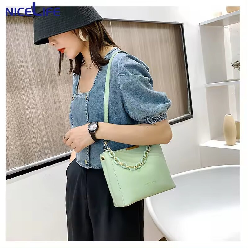 Tote Bag Manufacturer - OEM Chain Crossbody Shoulder Bucket