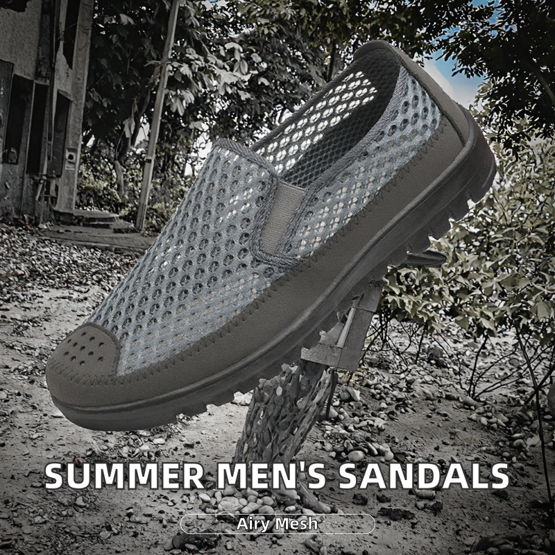 Sandals Factory - OEM Men's Summer Cross-Strap Dad's Shoes