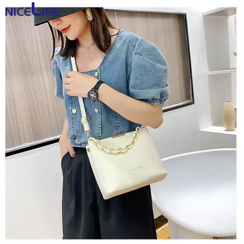 Tote Bag Manufacturer - OEM Chain Crossbody Shoulder Bucket