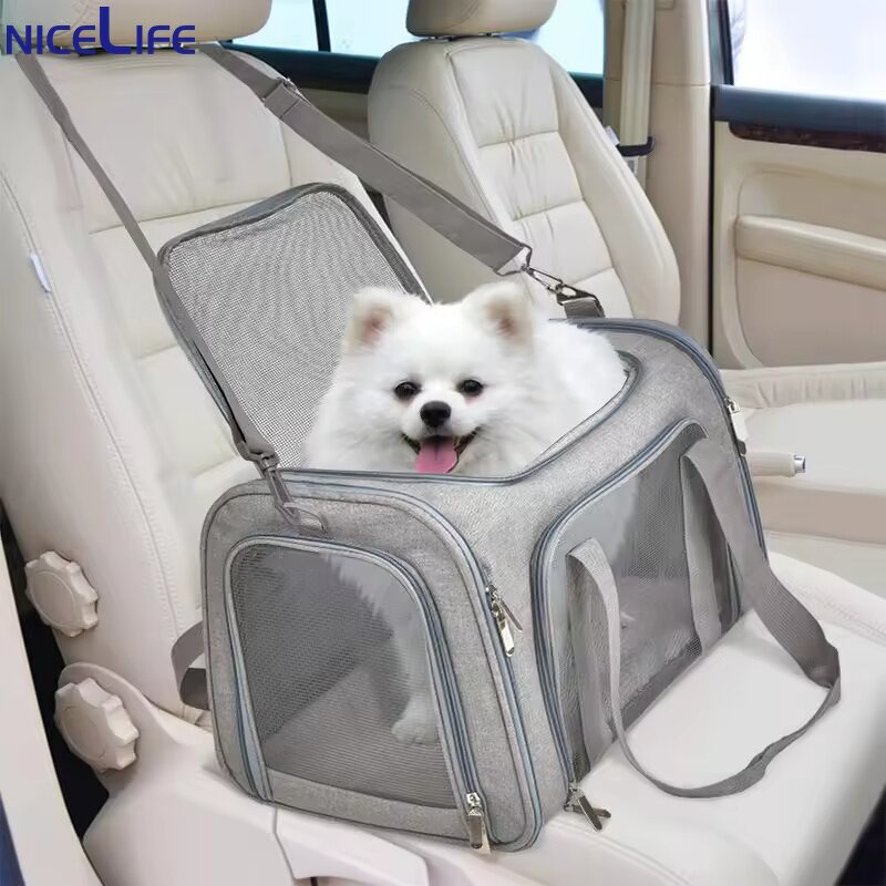 Pet Carrier Supplier - OEM Foldable Soft Sided Airline Approved