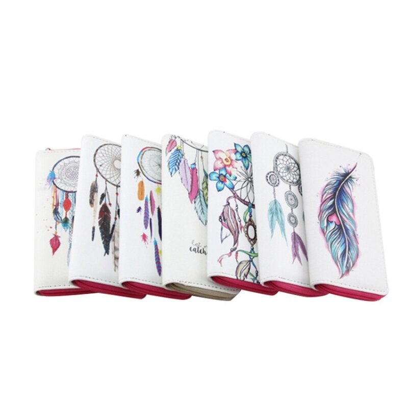 Long Wallet Factory - OEM Women's Pu National Wind Design