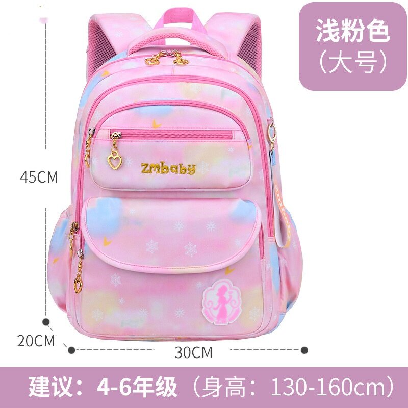School Backpack Supplier - OEM Princess Pink RFID Waterproof