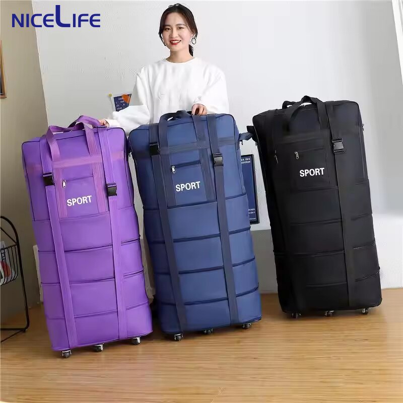 Duffle Bag Factory - OEM 22-Inch Oxford Waterproof 4 Wheels