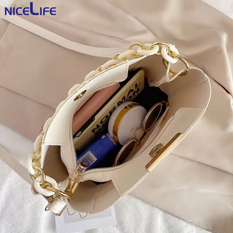 Tote Bag Manufacturer - OEM Chain Crossbody Shoulder Bucket