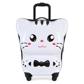 Luggage Case Supplier - OEM Cute Cartoon Cat 3D Universal