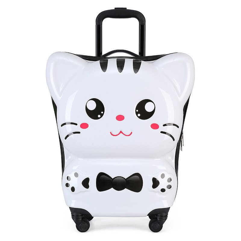Luggage Case Supplier - OEM Cute Cartoon Cat 3D Universal