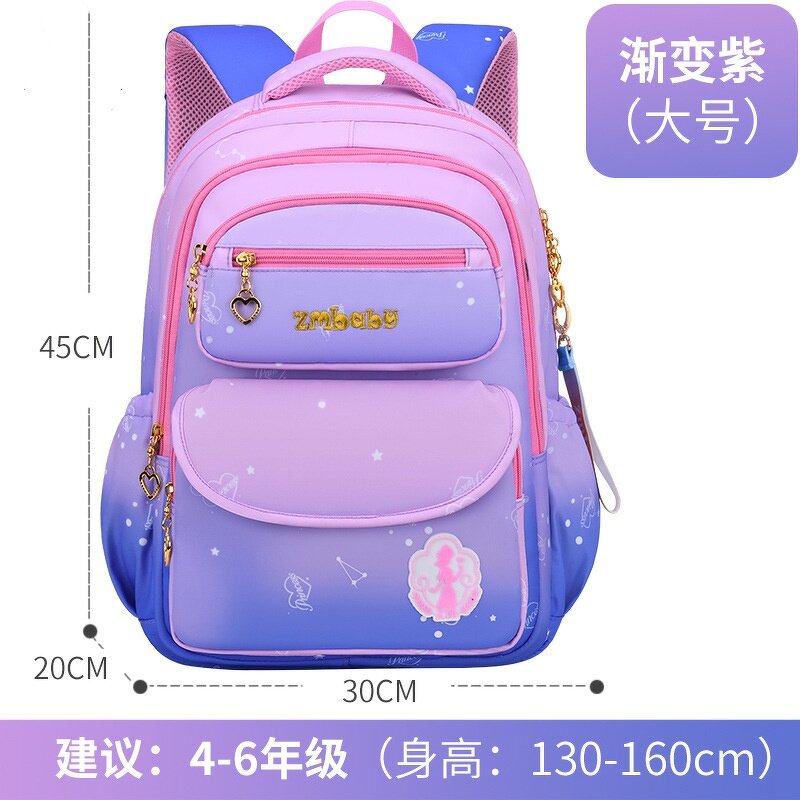 School Backpack Supplier - OEM Princess Pink RFID Waterproof