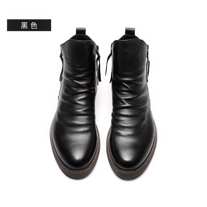 Ankle Boots Factory - OEM Men's Anti-Slippery Denim Chelsea