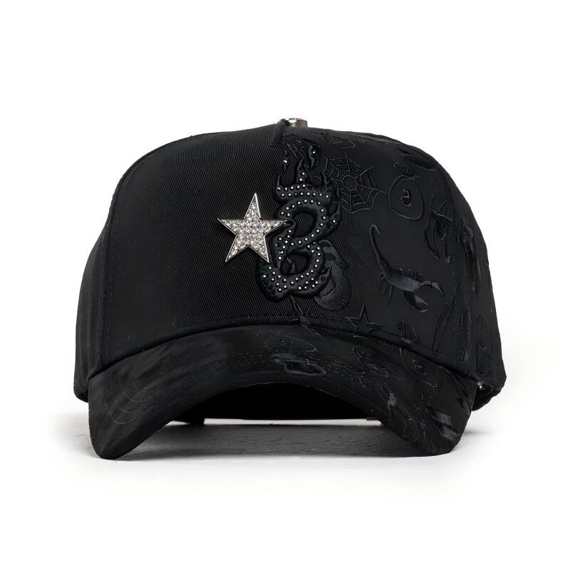 Baseball Cap Supplier - OEM Hot Selling 3D Embroidery Distressed