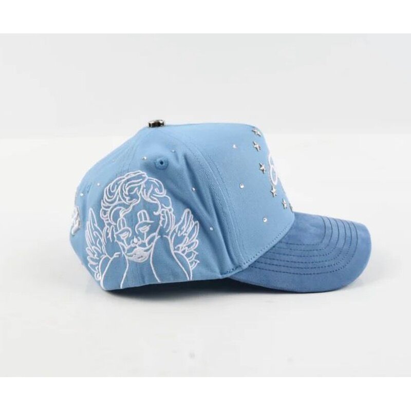 Caps Factory - OEM Personalized Embroidered Suede Structured