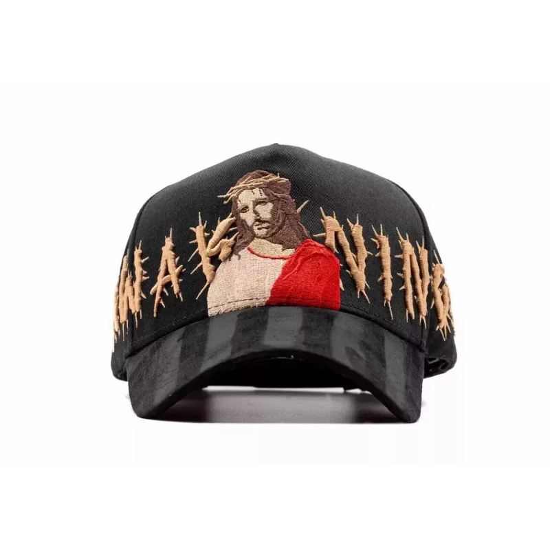 Baseball Cap Factory - OEM 5 Panel Rhinestone Suede Cap